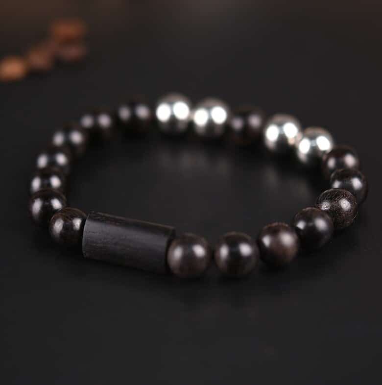 Wooden Bead Bracelet for Men