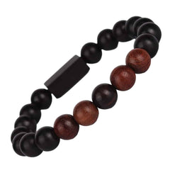 Wooden Bead Bracelet for Men