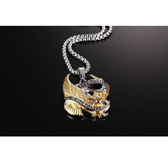 Men's Live To Ride Chain Pendant