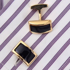 Luxurious Rectangular Cufflinks for Men