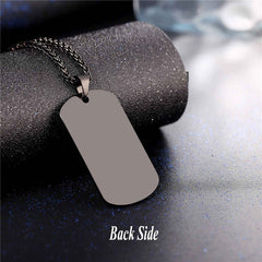 Men's Islam Stainless Steel Pendant Necklace