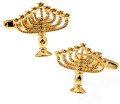 Men's Menora Cuff Links