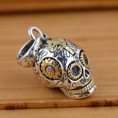 925 Silver Skull Pendants for Men