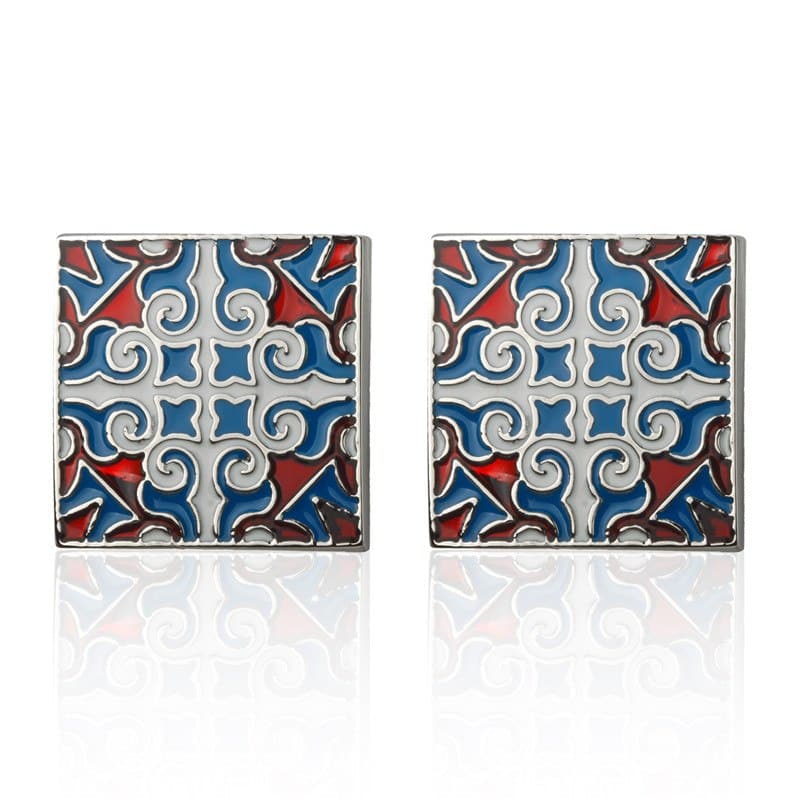 Cuff Links with Ornament