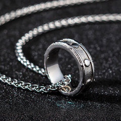 Men's Musician Drummer's Pendant Necklace