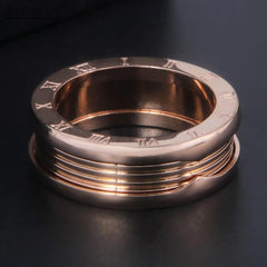 Men's Ring with Roman Numerals