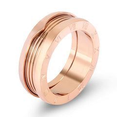 Men's Ring with Roman Numerals