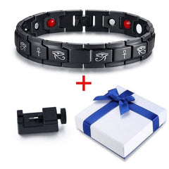 Men's Eye of Horus Magnetic Bracelet