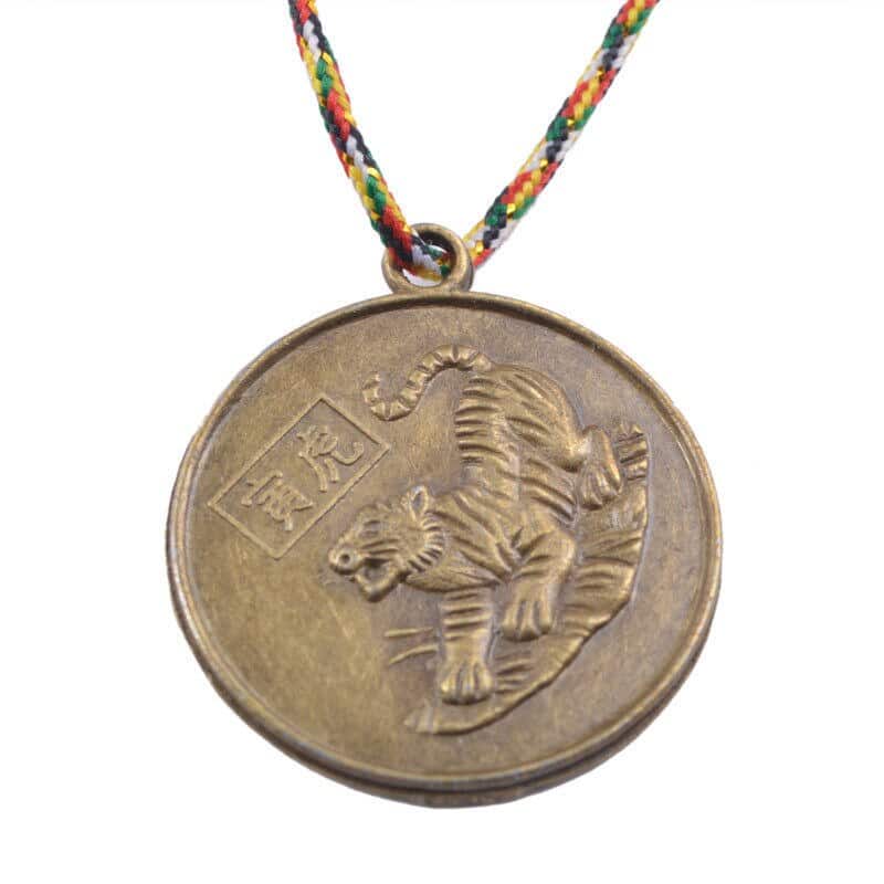 Chinese Zodiac Tiger Feng Shui Coin