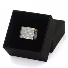 Hip Hop Iced Out Cubic Zirconia Rings