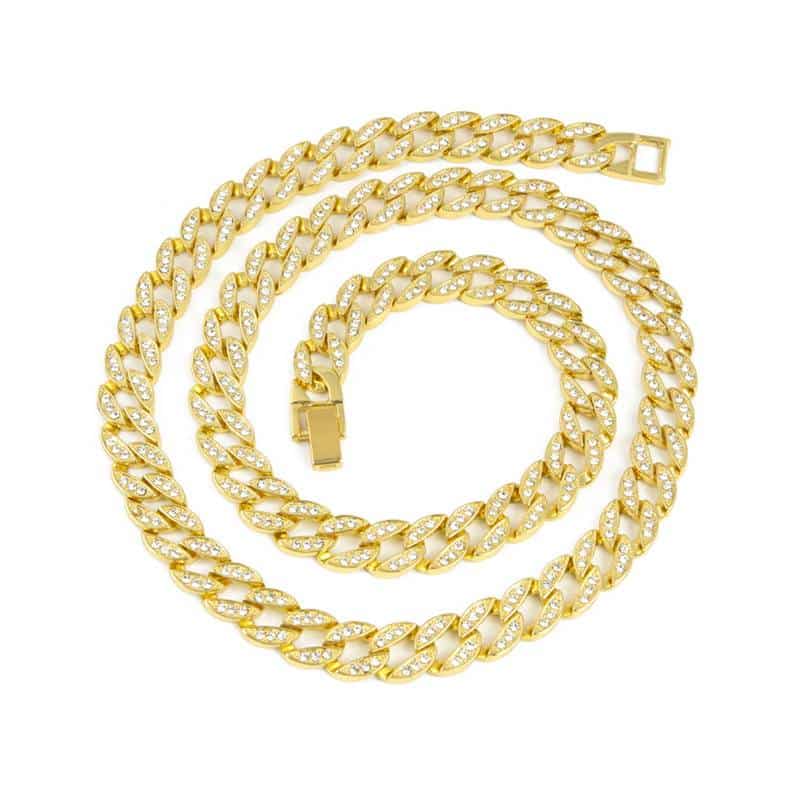 Men's Hip Hop Iced Out Rhinestone Chains