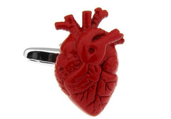 Desperate Heart Red Cufflinks