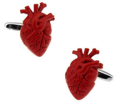 Desperate Heart Red Cufflinks