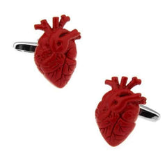 Desperate Heart Red Cufflinks
