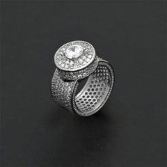 Men's Fashion Hip Hop Rhinestone Rings