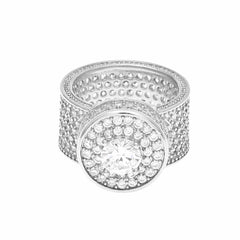 Men's Fashion Hip Hop Rhinestone Rings