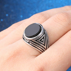 Fashion Black Men's Ring