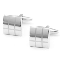 Men's Elegant Laser Engraved Cufflinks