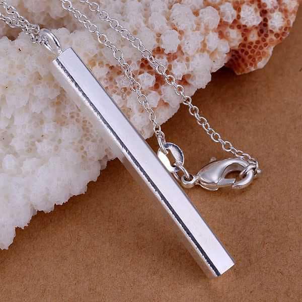 Cute Ingot Shaped Silver Plated Unisex Pendant