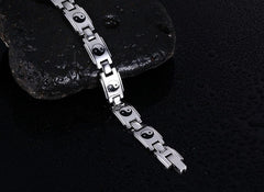 Men's Ying Yang Magnetic Bracelet