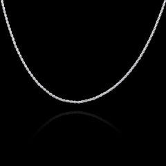 Men's Twist Rope Chain Necklace