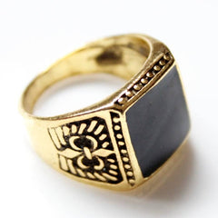Cute Ancient Solid Men's Ring