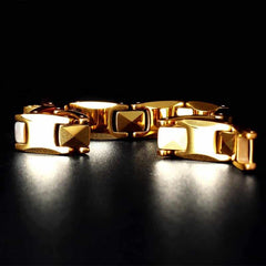 Men's Geometric Magnetic Bracelet