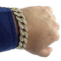 Men's Luxury Iced Out Rhinestone Bracelets