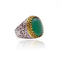 Fashion Retro Oval Men's Signet Ring