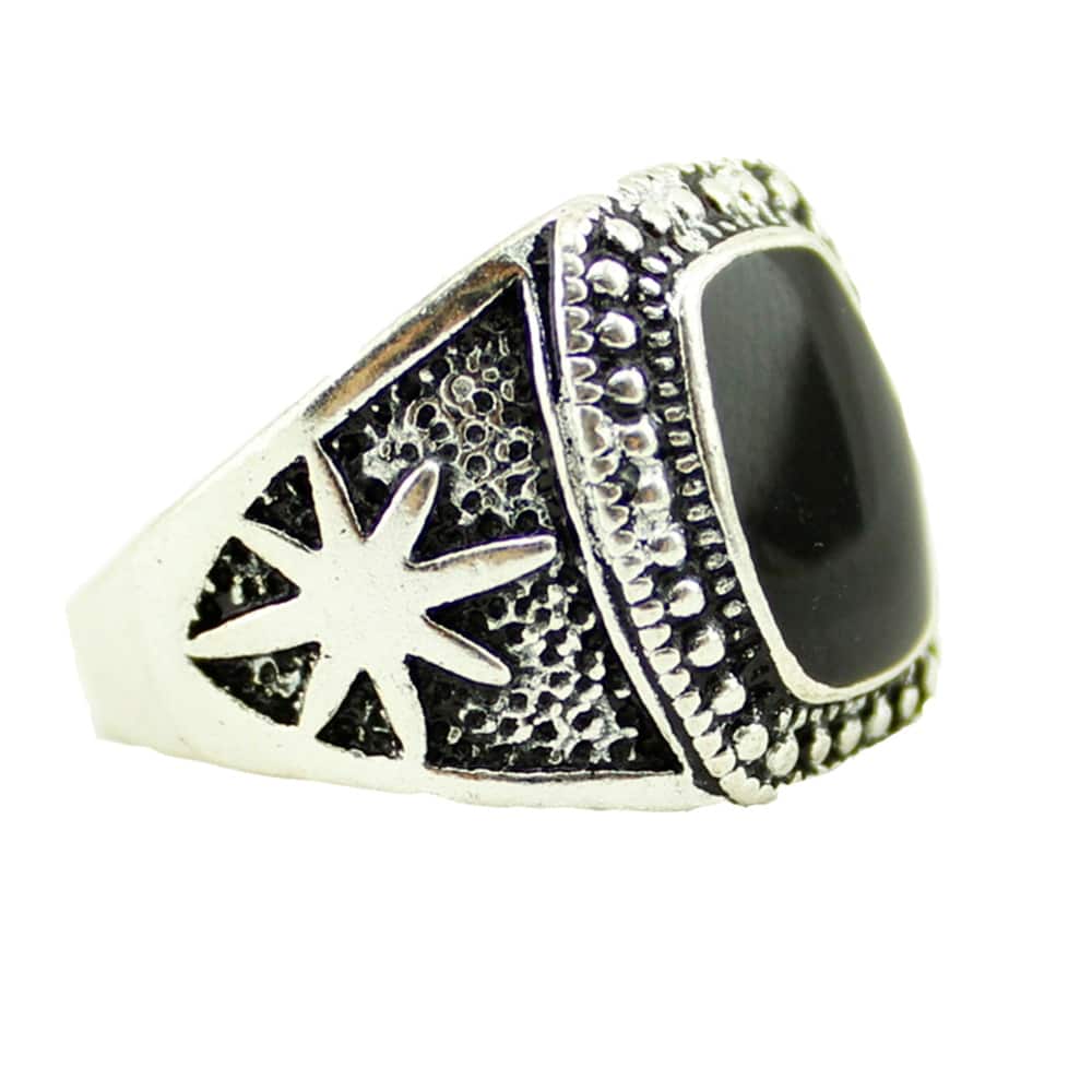 Fashion Vintage Metal Men's Signet Ring