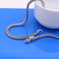 Men's 925 Silver Dragon Necklace