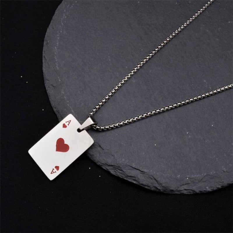 Men's Poker Necklace