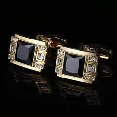Luxurious Crystal Suit Cufflinks