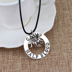 Half Blood Camp Patterned Pendant Necklace