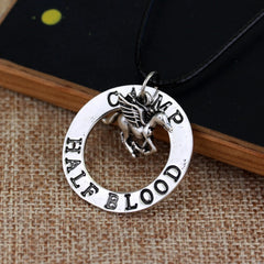 Half Blood Camp Patterned Pendant Necklace