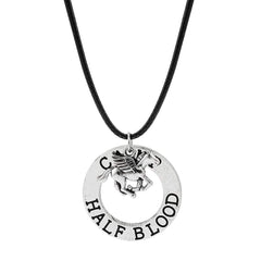 Half Blood Camp Patterned Pendant Necklace