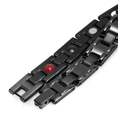 Men's Black Titanium Bracelet