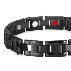 Men's Black Titanium Bracelet