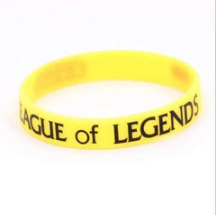 Colorful League of Legends Silicone Bracelets Set