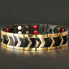 Men's Golden Arrow Magnetic Bracelet