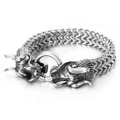 Dragon Stainless Steel Bracelet for Men