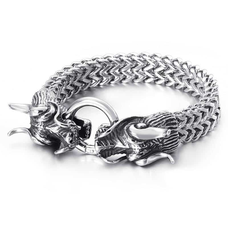Dragon Stainless Steel Bracelet for Men