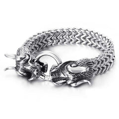 Dragon Stainless Steel Bracelet for Men
