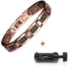 Men's Copper Fiber Magnetic Bracelet