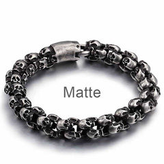 Men's Skulls Shaped Bracelet