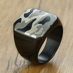 Men's Smooth Signet Ring