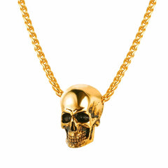 Men's Stainless Steel Skull Pendant