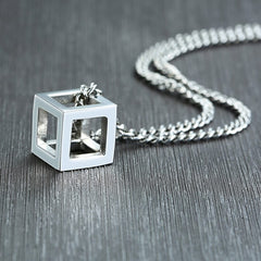 Men's Cube Necklace