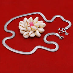 Men's 925 Silver Snake Chain Necklace
