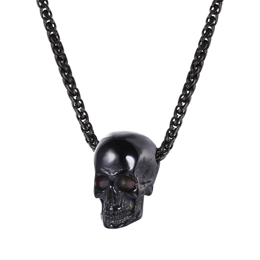Men's Stainless Steel Skull Pendant